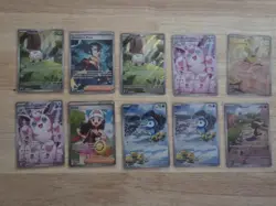Pokemon Phantasmal Flames Lot Of 10 Full ART - Image 1