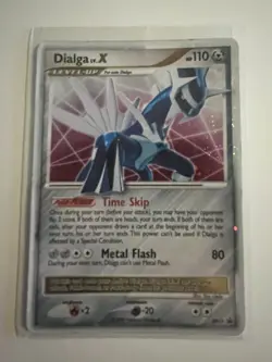 Dialga LV.X DP17 Promo Holo Good Condition Black Star Promo - Image 1