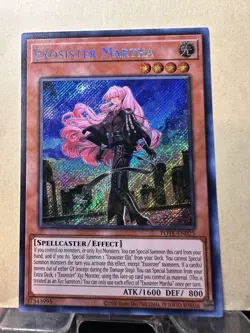 Yugioh! Exosister Martha - POTE-EN025 - Secret Rare -unlimited - Image 1