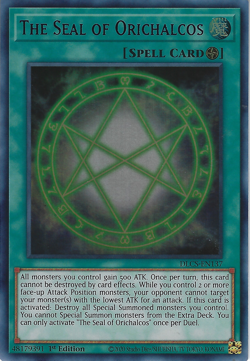 YUGIOH The Seal of Orichalcos (Purple) : DLCS-EN137 : Ultra Rare NM-MINT - Image 1