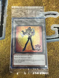 Yugioh SEALED Yami Yugi Token TKN5-EN011 25th Anniversary Quarter Century Super - Image 1
