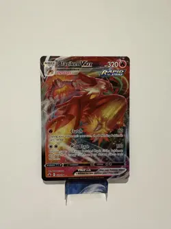 Pokemon Blaziken VMAX Full Art 21/198 Chilling Reign Ultra Rare Holo TCG Card NM - Image 1