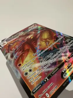 Pokemon Blaziken VMAX Full Art 21/198 Chilling Reign Ultra Rare Holo TCG Card NM - Image 3