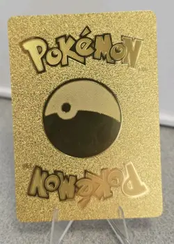 Pokemon Charizard DX 500hp Gold Foil Fan Art Collector Card TCG - Image 2