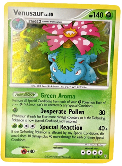 Venusaur 13/147 Holo - 2009 Pokemon Supreme Victors MP TCG Cards - Image 1