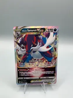 NM Pokemon Hisuian Samurott VSTAR Astral Radiance Holo Ultra Rare Card 102/189 - Image 1