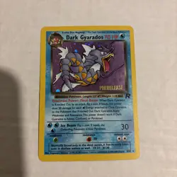 Gyarados # 82 Holo Team Rocket Vintage Prerelease Promo Pokemon Card WOTC B78 - Image 2