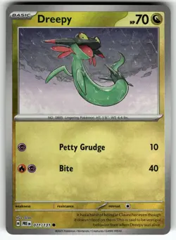 Dreepy (Poke Ball Pattern) 071/131 SV: Prismatic Evolutions NM Pokemon Card TCG - Image 1