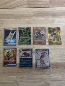 Pokemon TCG Lot Of 7 English Cards As Show NM - Image 1