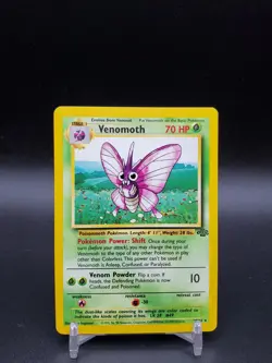 Venomoth 29/64 Jungle Unlimited Rare LP Pokemon Card - Image 1