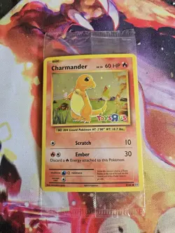 Charmander New Sealed Promo Toys R Us Pokemon Card 9/108 XY Evolutions Holo M/NM - Image 1