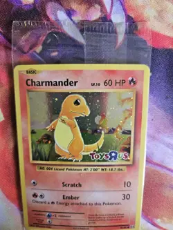 Charmander New Sealed Promo Toys R Us Pokemon Card 9/108 XY Evolutions Holo M/NM - Image 4