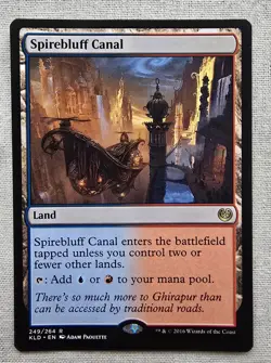 Spirebluff Canal Kaladesh Magic The Gathering MTG Card NM - Image 1