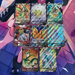 Pokemon TCG | English SWSH Full Art SR Secret Rare X8 Card Bundle - Image 1