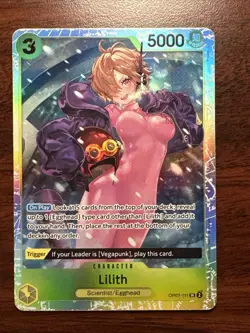 Lilith OP07-111 SR One Piece Card Game 500 Years in the Future ENGLISH - Image 1