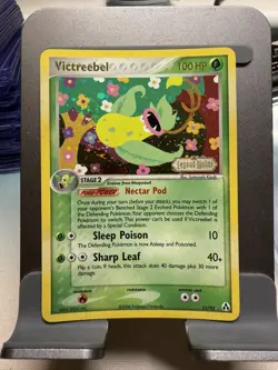 NM! Victreebel (13/92) Stamped Reverse Holo EX Legend Maker Pokemon Card! - Image 1