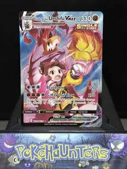 Pokemon Card Single Strike Urshifu VMAX Tg19/Tg30 Brilliant Stars Light Play - Image 1