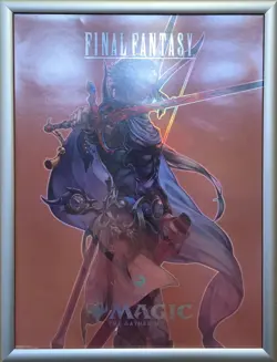 Magic the Gathering x Final Fantasy - Firion Foil Store Exclusive Promo Poster - Image 1