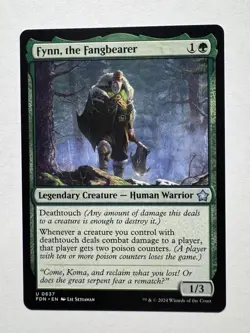 Fynn, the Fangbearer #637 (NM) Foundations FDN Magic MTG - Image 1