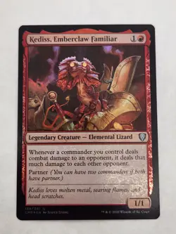 MTG FOIL Kediss, Emberclaw Familiar - Commander Legends #188 NM - Image 1