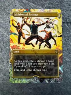 Multiversal Passage (Borderless) Marvel's Spider-Man Regular NM - MTG - Image 1