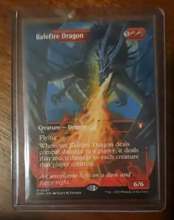 Balefire Dragon (Borderless) Commander Masters Regular #0697 MTG - Image 1