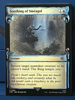 MTG Lord of the Rings Soothing of Smeagol (Showcase Scrolls) - Image 1