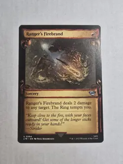 Ranger's Firebrand (Showcase Scrolls) Universes Beyond: the Lord of the... - Image 1