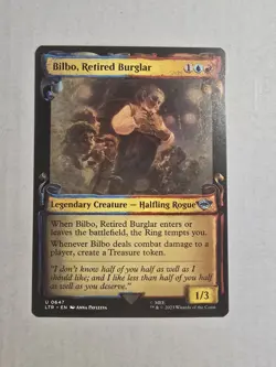 Bilbo, Retired Burglar (Showcase Scrolls) Universes Beyond - Image 1