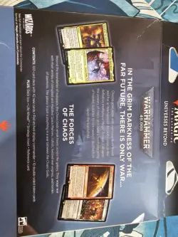 MTG Warhammer 40k Commander Deck The Ruinous Powers New - Image 2