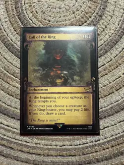 CALL OF THE RING [Showcase] - Rare - LTR The Lord of the Rings MTG 530 Scrolls - Image 1