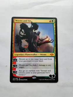 Magic: The Gathering Planeswalker Wrenn and Six Mythic Regular - Image 1