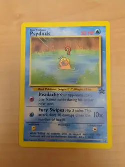 Pokemon TCG Psyduck Wizards Black Star Promo 20 WOTC NM - Image 1