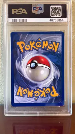1999 POKEMON FOSSIL SLOWPOKE 1ST EDITION 55/62 PSA 9 MINT - Image 3