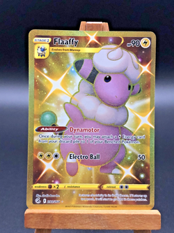 2021 Pokemon Fusion Strike Flaaffy Full Art Gold Secret Rare 280/264 NM - Image 1