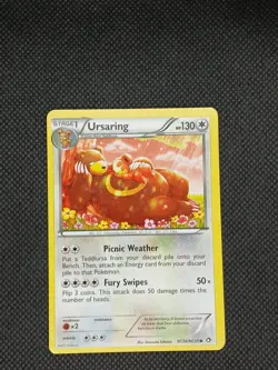 Ursaring RC16 Common Holo Legendary Treasures Pokemon 2013 NM - Image 1