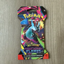 Pokemon TCG Phantasmal Flames Sleeved Booster Packs - 5 Full Art Sets - 20 Packs - Image 2