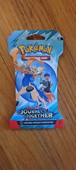 Pokemon TCG Journey Together Sleeved Booster Pack Scarlet & Violet Lot Of 30 - Image 1