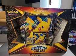 Pokemon TCG - Shining Fates Pikachu V Collection Box - NEW FACTORY SEALED - Image 1