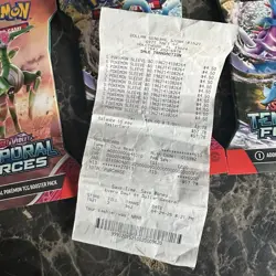 pokemon sleeved booster packs lot Journey Together temporal forces Mixed Lot - Image 5