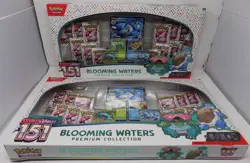 Pokemon TCG: S&V-151 Blooming Waters Premium Collection x 2 Sealed (Box Damage) - Image 1