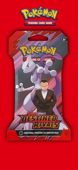 Pokemon TCG: Scarlet & Violet - Destined Rivals Sleeved Booster Pack - NEW - Image 2