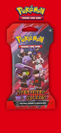 Pokemon TCG: Scarlet & Violet - Destined Rivals Sleeved Booster Pack - NEW - Image 3