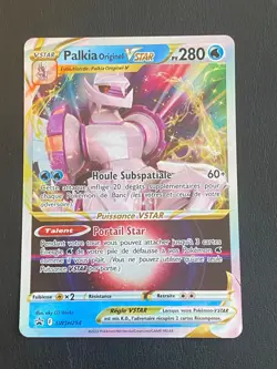 CARTE POKEMON PALKIA ORIGINEL VSTAR SWSH254 ULTRA RARE EB PROMO - NEUF - Image 1