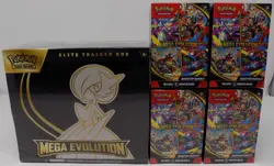 Pokemon TCG: Mega Evolution Lot Booster Bundle x 4 + Gardevoir ETB x 1 Sealed - Image 1