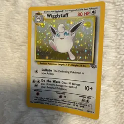 Pokemon TCG Jungle Set Wigglytuff 16/64 Vintage Holo Unlimited Holo Rare 1999 - Image 3