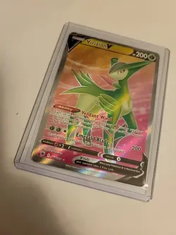 Pokemon TCG Virizion V 164/189 Full Art Sword & Shield Astral Radiance NM - Image 1