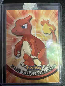 Charmeleon #05 1999 Topps Pokemon TV Animation Edition - Image 1
