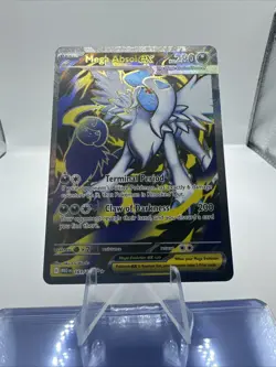 Mega Absol ex Full Art Ultra Rare 161/132 Pokemon Mega Evolution English NM - Image 1