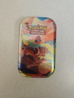Pokemon TCG - Vibrant Paldea Mini Tin (Dachsbun & Oricorio) Brand New And Sealed - Image 1